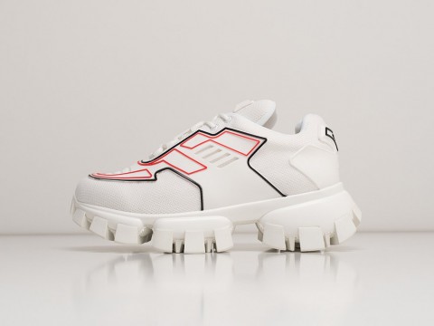 Женские кроссовки Prada Cloudbust Thunder WMNS белые Женские кроссовки Prada Cloudbust Thunder WMNS белые