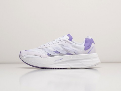 Adidas Adizero Boston 10 WMNS White / Purple артикул 29257