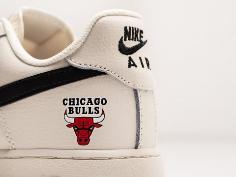 Nike Air Force 1 Low Chicago Bulls белые кожа мужские (40-45)