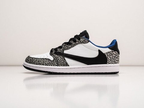 Nike Air Jordan 1 Low x Travis Scott White / Black / Cement Grey
