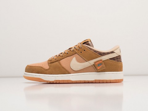 Nike SB Dunk Low Teddy Bear WMNS коричневые замша женские (36-40)