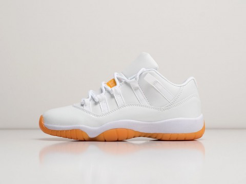 Женские кроссовки Nike Air Jordan 11 Low Citrus WMNS белые Женские кроссовки Nike Air Jordan 11 Low Citrus WMNS белые