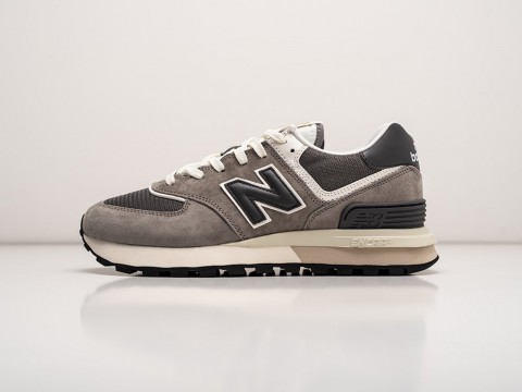 New Balance 574 Grey / Black / White артикул 29374