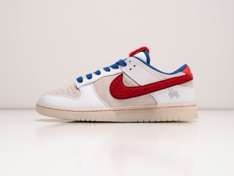 Nike SB Dunk Low Year of the Rabbit - White Rabbit Candy белые - фото