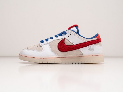 Мужские кроссовки Nike SB Dunk Low Year of the Rabbit - White Rabbit Candy белые Мужские кроссовки Nike SB Dunk Low Year of the Rabbit - White Rabbit Candy белые
