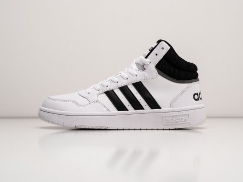 Adidas Hoops 3.0 Mid White / Black