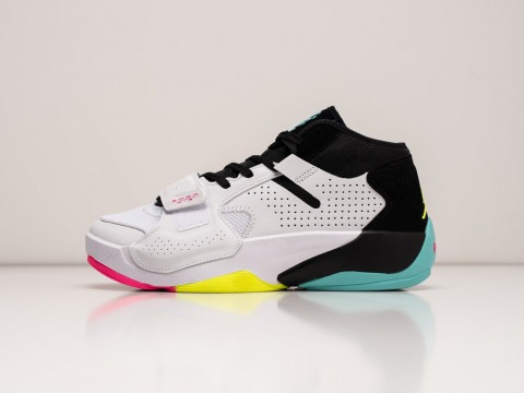 Nike Jordan Zion 2 SOUTH BEACH White / Volt / Black / Dynamic Turquoise артикул 29410