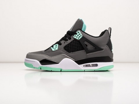 Nike Air Jordan 4 Retro Green Glow WMNS Dark Grey / Green Glow / Cement Grey / Black