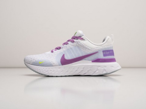 Nike React Infinity Run 3 Premium WMNS White / Purple артикул 29466