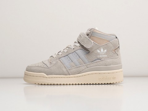 Adidas Forum 84 High WMNS серые замша женские (36-40)