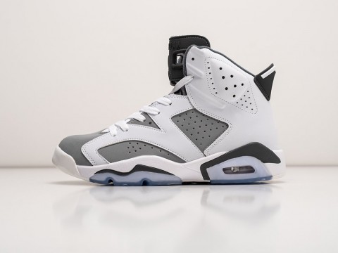 Nike Air Jordan 6 Retro Cool Grey серые кожа мужские (40-45) Nike Air Jordan 6 Retro Cool Grey серые кожа мужские (40-45)