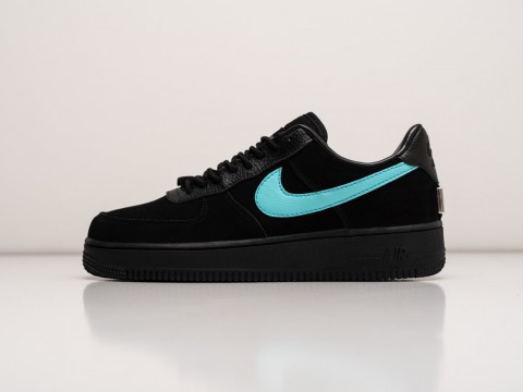 Nike Air Force 1 Low x Tiffany Black / Turquoise артикул 29656 Nike Air Force 1 Low x Tiffany Black / Turquoise артикул 29656