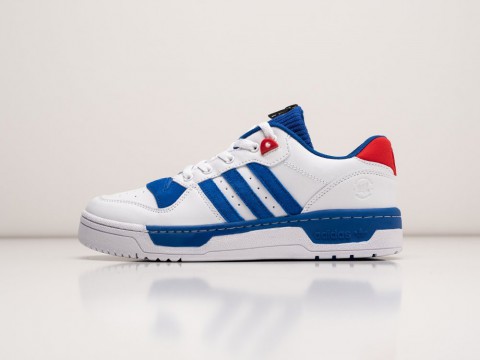 Adidas KIKS x Rivalry Low White / Royal Blue / Red