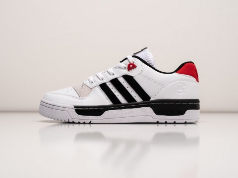Мужские кроссовки Adidas KIKS x Rivalry Low белые Мужские кроссовки Adidas KIKS x Rivalry Low белые