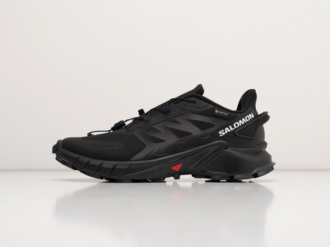 Мужские кроссовки Salomon Supercross 4 GTX черные Мужские кроссовки Salomon Supercross 4 GTX черные