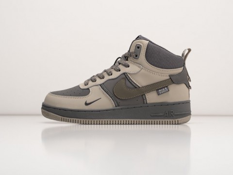 Мужские кроссовки Nike Air Force 1 Winter серые Мужские кроссовки Nike Air Force 1 Winter серые