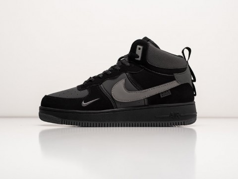 Nike Air Force 1 Winter Black / Grey артикул 30150 Nike Air Force 1 Winter Black / Grey артикул 30150