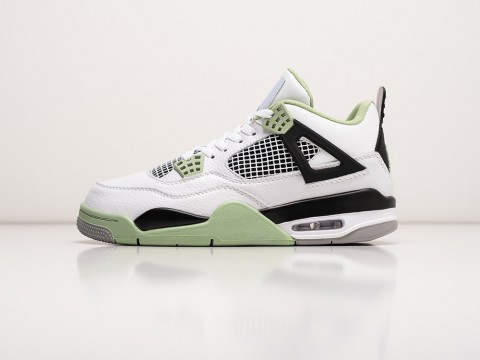 Мужские кроссовки Nike Air Jordan 4 Retro Seafoam белые Мужские кроссовки Nike Air Jordan 4 Retro Seafoam белые