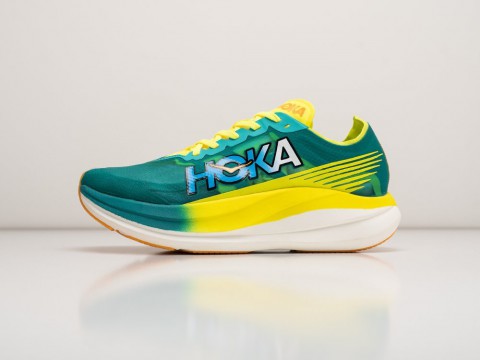 Hoka Rocket X 2 зеленые текстиль мужские (40-45) Hoka Rocket X 2 зеленые текстиль мужские (40-45)