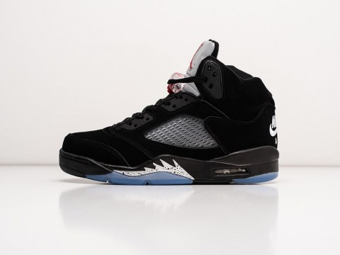 Nike Air Jordan 5 OG Metallic 2016 черные - фото