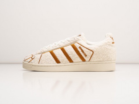 Adidas Superstar Conchas Pack - Vanilla Wonder White / Mesa / Cream White артикул 30266 Adidas Superstar Conchas Pack - Vanilla Wonder White / Mesa / Cream White артикул 30266
