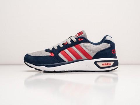 Adidas Cloudfoam 8TIS Grey / Navy Blue / Red артикул 30349 Adidas Cloudfoam 8TIS Grey / Navy Blue / Red артикул 30349