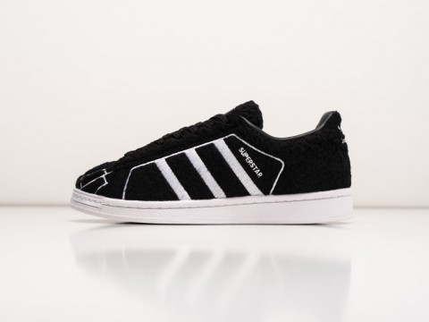 Adidas Superstar WMNS черные текстиль женские (36-40) Adidas Superstar WMNS черные текстиль женские (36-40)