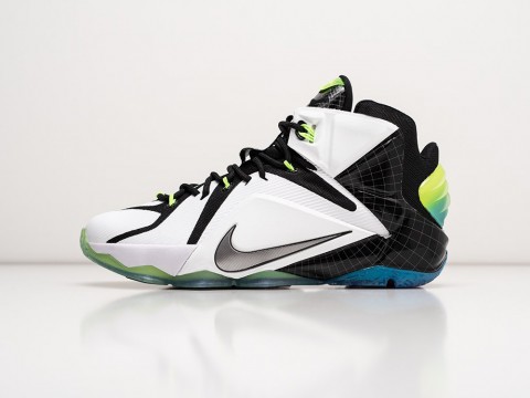 Nike Lebron 12 All Star White / Black / Green артикул 30462 Nike Lebron 12 All Star White / Black / Green артикул 30462