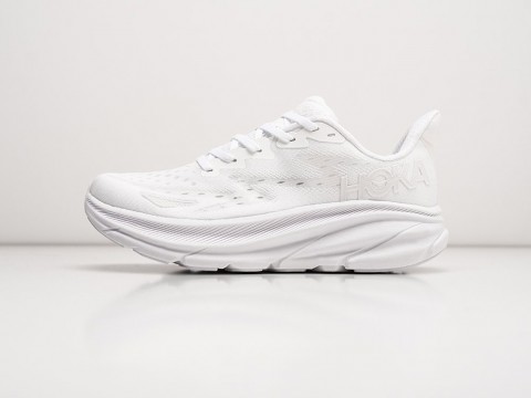 Hoka Clifton 9 белые текстиль мужские (40-45)