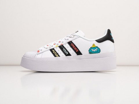 Женские кроссовки Adidas Kevin Lyons x Superstar Create Your Future белые