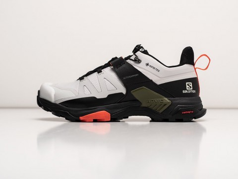 Мужские кроссовки Salomon X Ultra 4 GTX белые Мужские кроссовки Salomon X Ultra 4 GTX белые