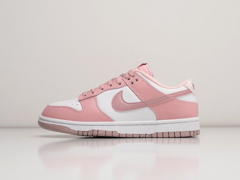 Nike Air Jordan 1 Low WMNS розовые кожа женские (36-40)