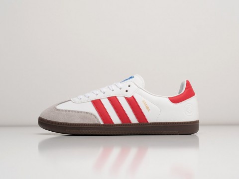 Adidas Samba OG White / Red / Brown