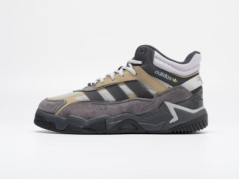 Мужские кроссовки Adidas Niteball II High Winter серые Мужские кроссовки Adidas Niteball II High Winter серые