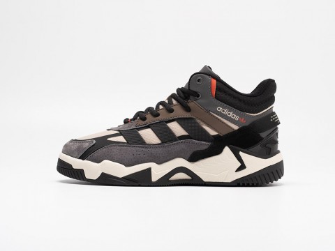 Мужские кроссовки Adidas Niteball II High Winter серые Мужские кроссовки Adidas Niteball II High Winter серые