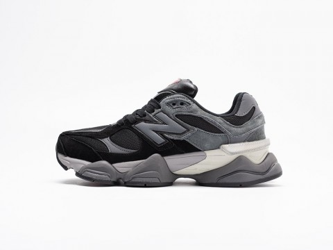 New Balance 9060 WMNS Black / Grey / White артикул 30840