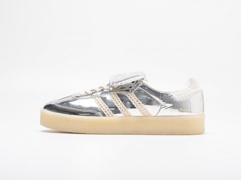 Мужские кроссовки Adidas Wales Bonner x Samba серебристые Мужские кроссовки Adidas Wales Bonner x Samba серебристые