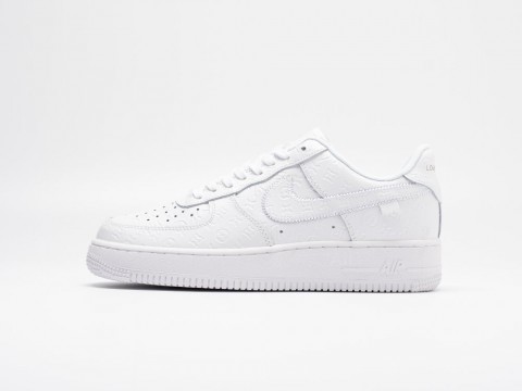 Nike x Louis Vuitton x Air Force 1 Low белые кожа мужские (40-45)