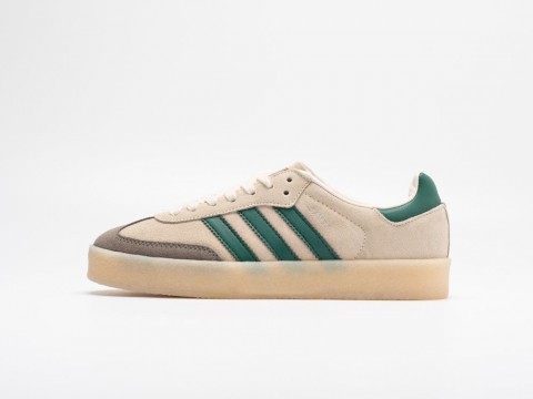 Мужские кроссовки Adidas Ronnie Fieg x Clarks x Samba бежевые Мужские кроссовки Adidas Ronnie Fieg x Clarks x Samba бежевые