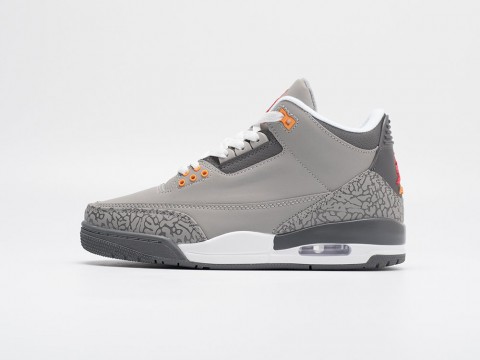 Nike Air Jordan 3 Retro Cool Grey 2021 серые артикул 30955 Nike Air Jordan 3 Retro Cool Grey 2021 серые артикул 30955