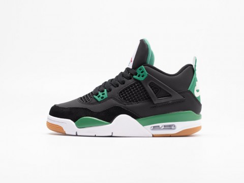Nike SB x Air Jordan 4 Retro WMNS черные артикул 30970 Nike SB x Air Jordan 4 Retro WMNS черные артикул 30970
