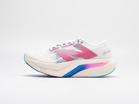 New Balance SC Elite v4 WMNS White / Pink / Blue артикул 30990 New Balance SC Elite v4 WMNS White / Pink / Blue артикул 30990