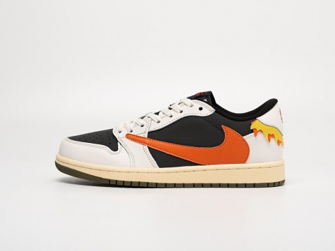 Nike Air Jordan 1 Low x Travis Scott белые артикул 31036 Nike Air Jordan 1 Low x Travis Scott белые артикул 31036