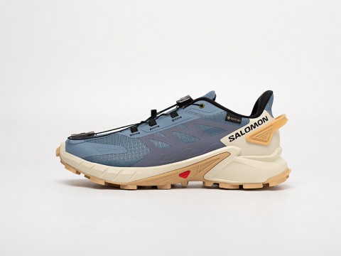 Salomon Supercross 4 GTX синие текстиль мужские (40-45) Salomon Supercross 4 GTX синие текстиль мужские (40-45)