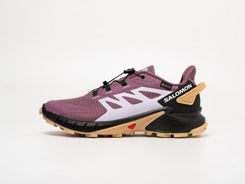 Salomon Supercross 4 GTX фиолетовые текстиль мужские (40-45) Salomon Supercross 4 GTX фиолетовые текстиль мужские (40-45)