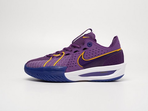 Nike Air Zoom G.T. Cut 3 фиолетовые текстиль мужские (40-45)