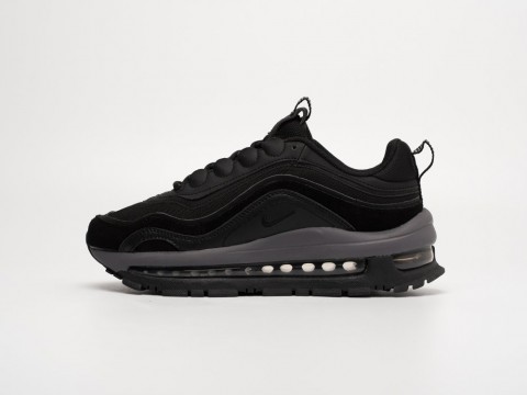 Nike Air Max 97 Futura черные кожа мужские (40-45)