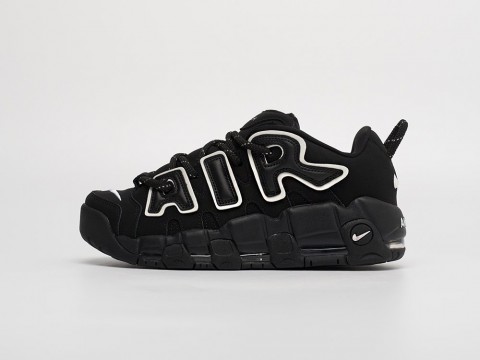 Мужские кроссовки Nike AMBUSH x Air More Uptempo черные