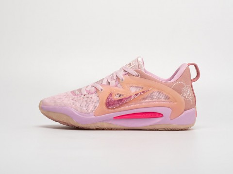 Мужские кроссовки Nike KD 15 NRG Aunt Pearl розовые