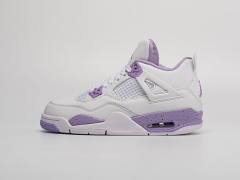 Nike Air Jordan 4 Retro WMNS белые артикул 31332 Nike Air Jordan 4 Retro WMNS белые артикул 31332